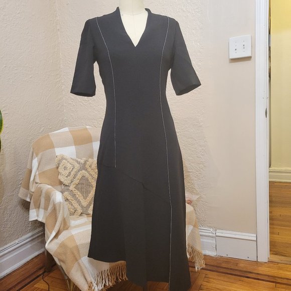 Mango Dresses & Skirts - Mango black xs us 2 midi dress